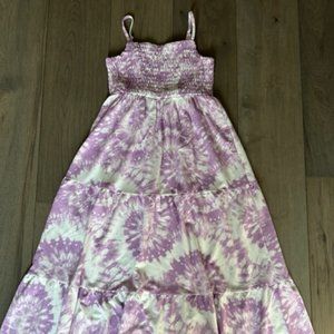32 DEGREES COOL GIRLS TIE DYE DESIGN CASUAL DRESS